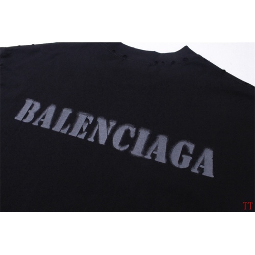 Replica Balenciaga T-Shirts Long Sleeved For Unisex #1255141 $45.00 USD for Wholesale