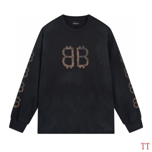 Balenciaga T-Shirts Long Sleeved For Unisex #1255150 $45.00 USD, Wholesale Replica Balenciaga T-Shirts