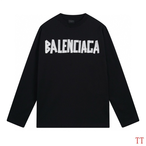 Balenciaga T-Shirts Long Sleeved For Unisex #1255156 $45.00 USD, Wholesale Replica Balenciaga T-Shirts