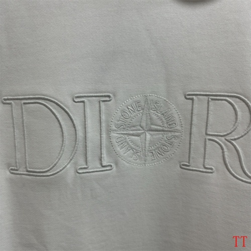 Replica Christian Dior Hoodies Long Sleeved For Unisex #1255158 $64.00 USD for Wholesale