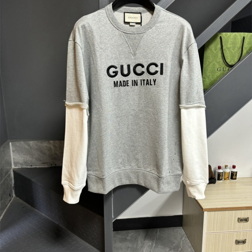 Gucci Hoodies Long Sleeved For Unisex #1255206 $56.00 USD, Wholesale Replica Gucci Hoodies