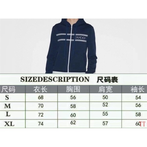 Replica Gucci Jackets Long Sleeved For Unisex #1255223 $82.00 USD for Wholesale