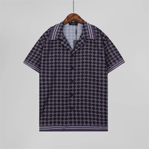 Amiri Shirts Short Sleeved For Men #1255232 $36.00 USD, Wholesale Replica Amiri Shirts