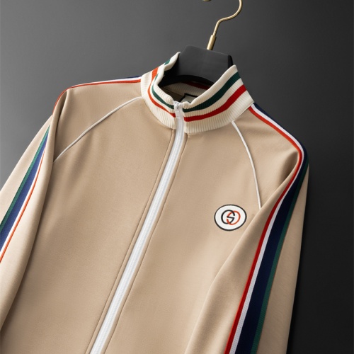 Replica Gucci Tracksuits Long Sleeved For Men #1255241 $88.00 USD for Wholesale