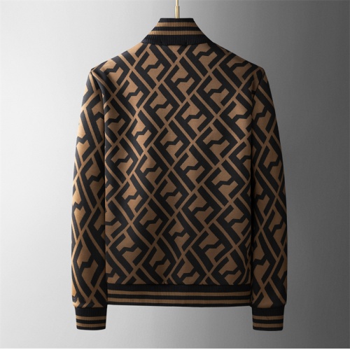 Replica Fendi Tracksuits Long Sleeved For Men #1255248 $88.00 USD for Wholesale