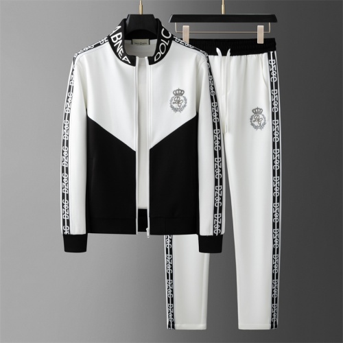 Dolce &amp; Gabbana D&amp;G Tracksuits Long Sleeved For Men #1255253 $88.00 USD, Wholesale Replica Dolce &amp; Gabbana D&amp;G Tracksuits