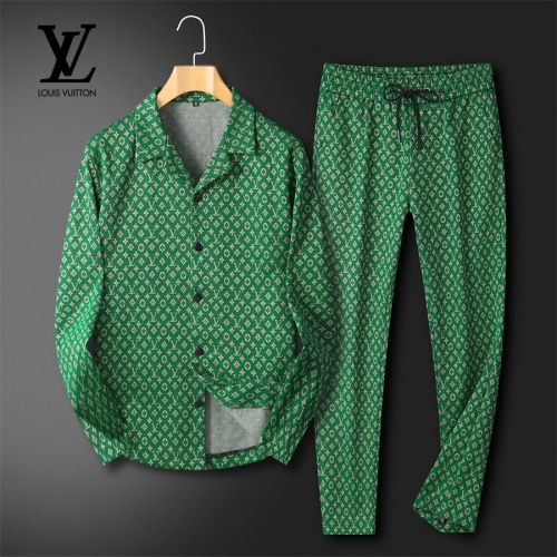 Louis Vuitton LV Tracksuits Long Sleeved For Men #1255265 $92.00 USD, Wholesale Replica Louis Vuitton LV Tracksuits