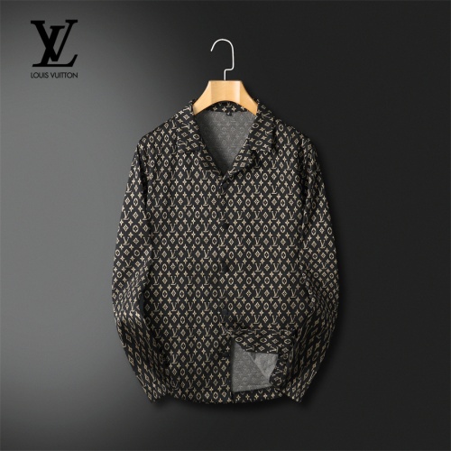 Replica Louis Vuitton LV Tracksuits Long Sleeved For Men #1255266 $92.00 USD for Wholesale