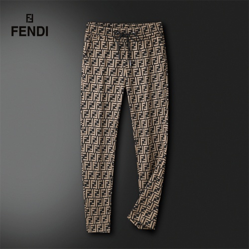 Replica Fendi Tracksuits Long Sleeved For Men #1255271 $92.00 USD for Wholesale