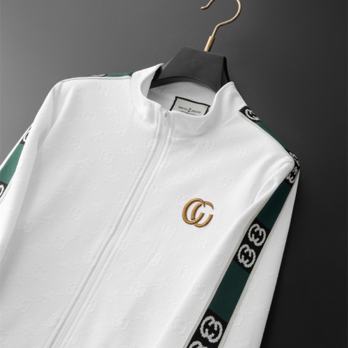 Replica Gucci Tracksuits Long Sleeved For Men #1255278 $88.00 USD for Wholesale