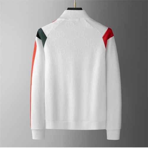 Replica Gucci Tracksuits Long Sleeved For Men #1255287 $88.00 USD for Wholesale