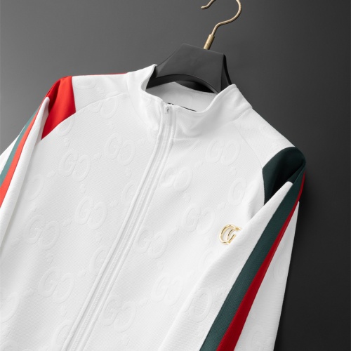 Replica Gucci Tracksuits Long Sleeved For Men #1255287 $88.00 USD for Wholesale