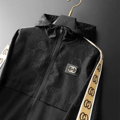 Replica Gucci Jackets Long Sleeved For Men #1255291 $72.00 USD for Wholesale