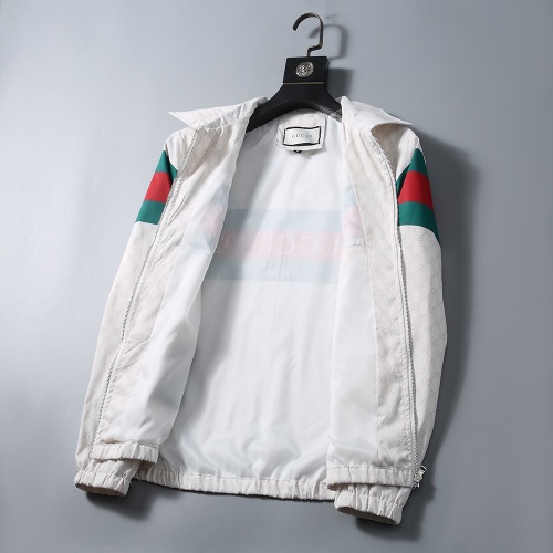 Replica Gucci Jackets Long Sleeved For Men #1255326 $42.00 USD for Wholesale