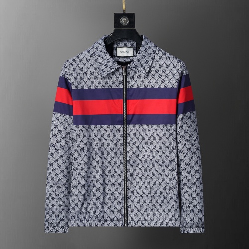 Gucci Jackets Long Sleeved For Men #1255328 $42.00 USD, Wholesale Replica Gucci Jackets