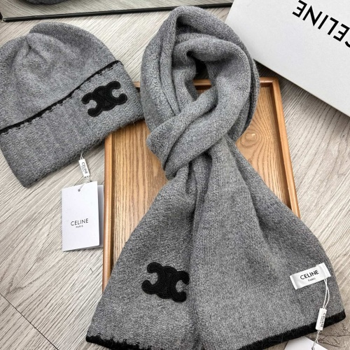 Celine Hat and Scarf Set #1255329 $52.00 USD, Wholesale Replica Celine Hat and Scarf and Glove Set