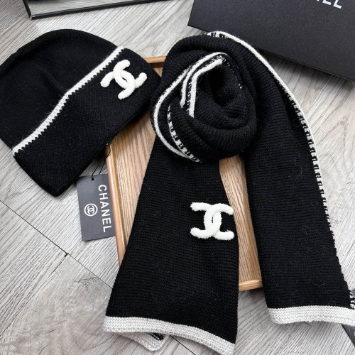 Replica Chanel Hat and Scarf Set #1255336 $52.00 USD for Wholesale