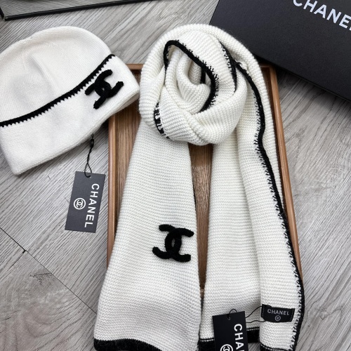 Replica Chanel Hat and Scarf Set #1255337 $52.00 USD for Wholesale