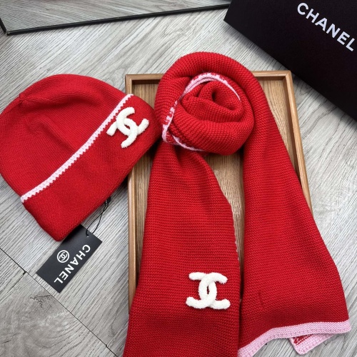 Replica Chanel Hat and Scarf Set #1255339 $52.00 USD for Wholesale