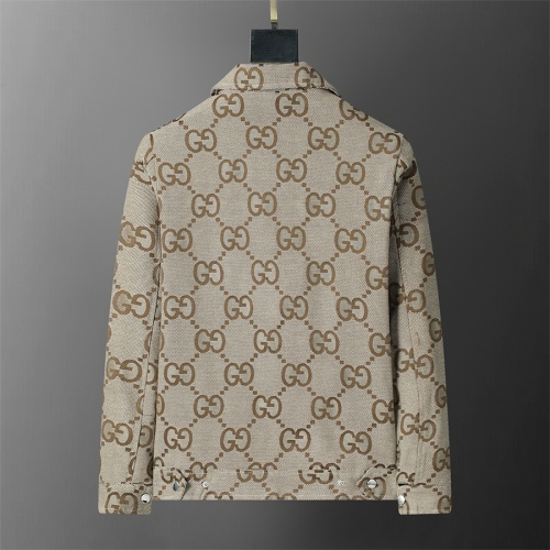 Replica Gucci Jackets Long Sleeved For Men #1255343 $45.00 USD for Wholesale