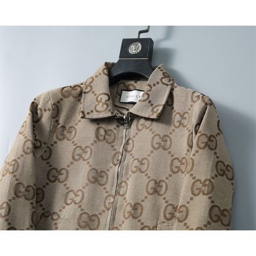 Replica Gucci Jackets Long Sleeved For Men #1255343 $45.00 USD for Wholesale