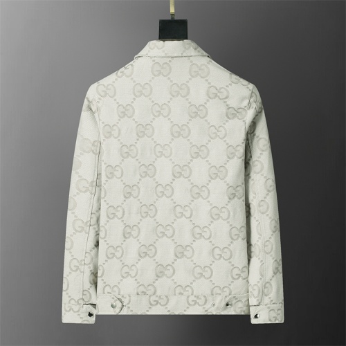 Replica Gucci Jackets Long Sleeved For Men #1255344 $45.00 USD for Wholesale