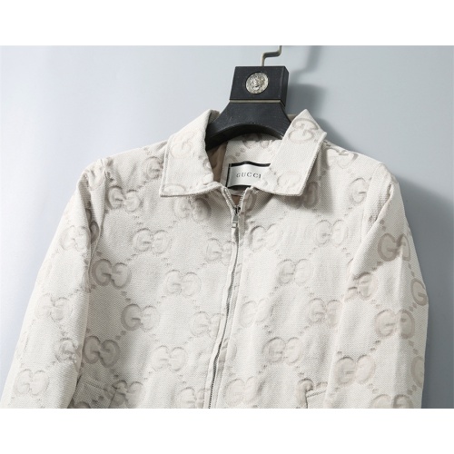 Replica Gucci Jackets Long Sleeved For Men #1255344 $45.00 USD for Wholesale