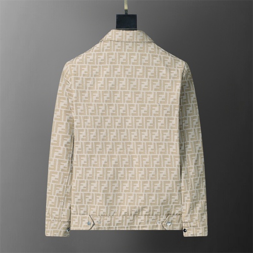 Replica Fendi Jackets Long Sleeved For Men #1255350 $45.00 USD for Wholesale