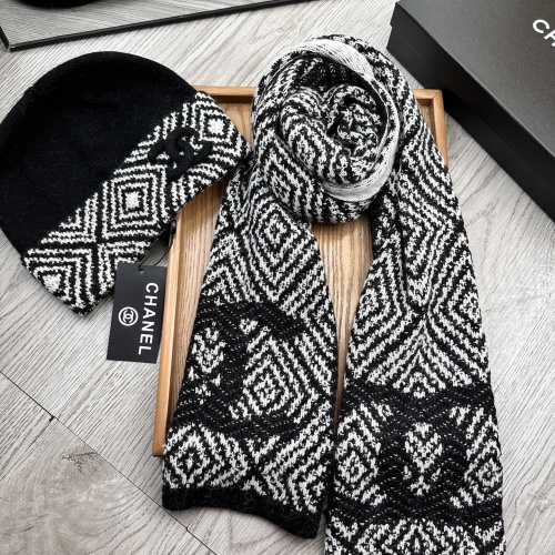 Replica Chanel Hat and Scarf Set #1255357 $52.00 USD for Wholesale