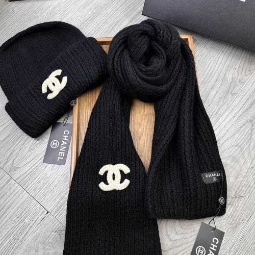 Replica Chanel Hat and Scarf Set #1255361 $52.00 USD for Wholesale