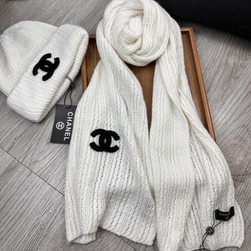 Replica Chanel Hat and Scarf Set #1255362 $52.00 USD for Wholesale