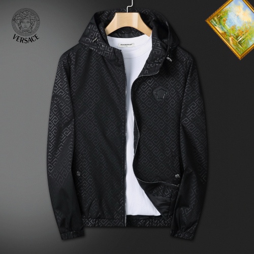 Versace Jackets Long Sleeved For Men #1255363 $60.00 USD, Wholesale Replica Versace Jackets