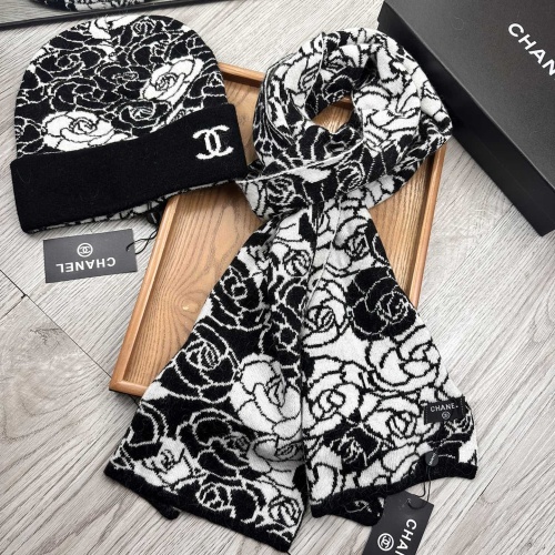 Replica Chanel Hat and Scarf Set #1255368 $52.00 USD for Wholesale