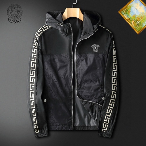 Versace Jackets Long Sleeved For Men #1255369 $60.00 USD, Wholesale Replica Versace Jackets