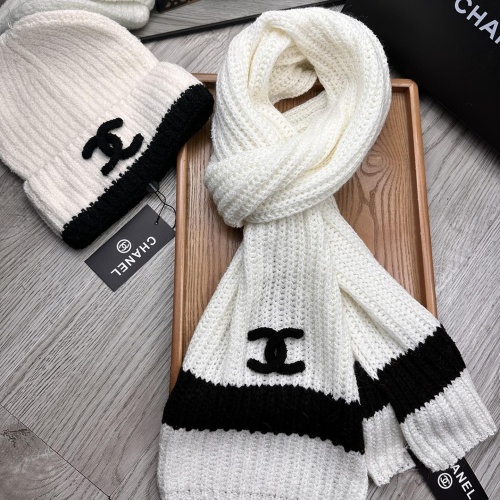 Replica Chanel Hat and Scarf Set #1255373 $52.00 USD for Wholesale