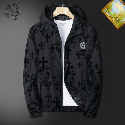 Chrome Hearts Jackets Long Sleeved For Men #1255382 $60.00 USD, Wholesale Replica Chrome Hearts Jackets