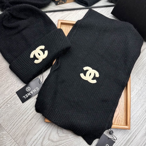 Chanel Hat and Scarf Set #1255383 $52.00 USD, Wholesale Replica Chanel Hat and Scarf and Glove Set