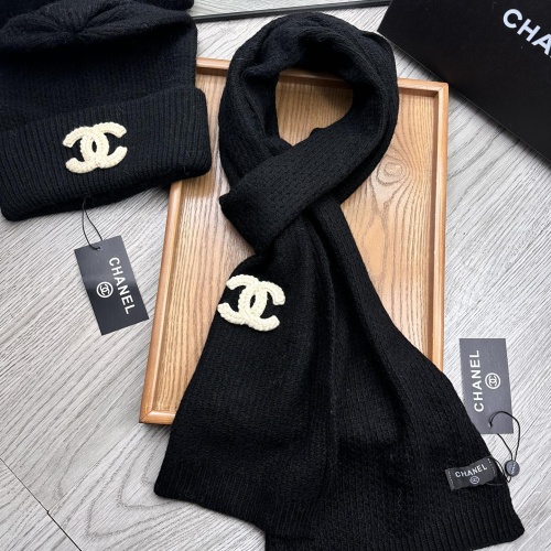 Replica Chanel Hat and Scarf Set #1255383 $52.00 USD for Wholesale