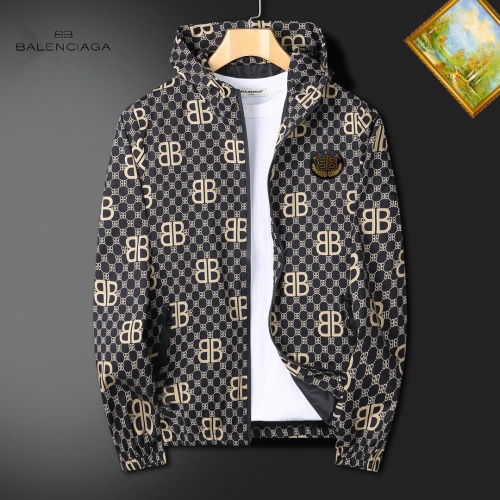 Balenciaga Jackets Long Sleeved For Men #1255387 $60.00 USD, Wholesale Replica Balenciaga Jackets