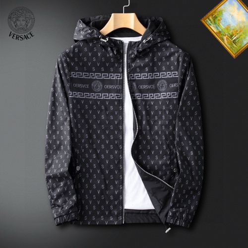 Versace Jackets Long Sleeved For Men #1255388 $60.00 USD, Wholesale Replica Versace Jackets