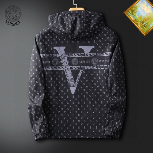 Replica Versace Jackets Long Sleeved For Men #1255388 $60.00 USD for Wholesale