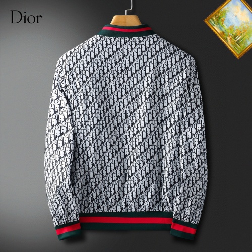 Replica Christian Dior Jackets Long Sleeved For Men #1255392 $60.00 USD for Wholesale