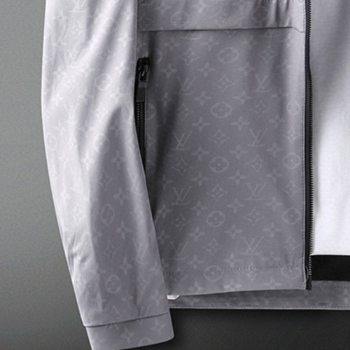 Replica Louis Vuitton LV Jackets Long Sleeved For Men #1255397 $60.00 USD for Wholesale