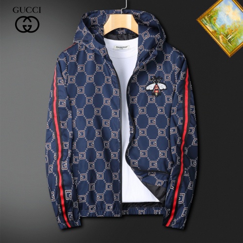 Gucci Jackets Long Sleeved For Men #1255422 $60.00 USD, Wholesale Replica Gucci Jackets