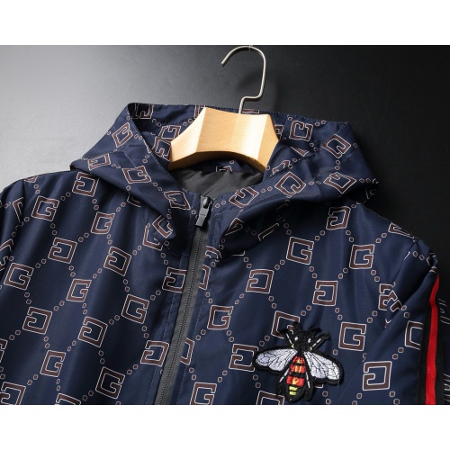 Replica Gucci Jackets Long Sleeved For Men #1255422 $60.00 USD for Wholesale