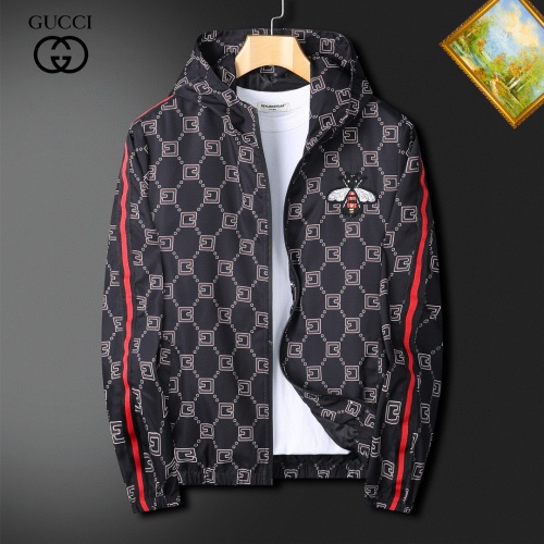 Gucci Jackets Long Sleeved For Men #1255423 $60.00 USD, Wholesale Replica Gucci Jackets