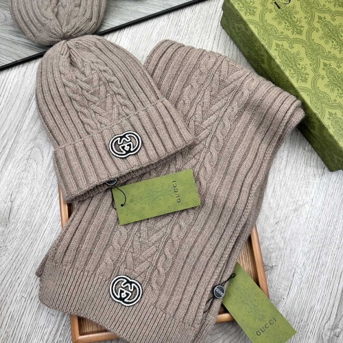 Gucci Hat and Scarf  Set #1255434 $52.00 USD, Wholesale Replica Gucci Hat and Scarf and Glove Set