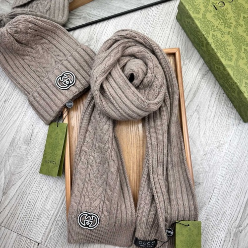 Replica Gucci Hat and Scarf  Set #1255434 $52.00 USD for Wholesale