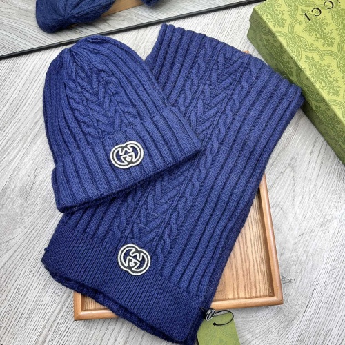 Gucci Hat and Scarf  Set #1255435 $52.00 USD, Wholesale Replica Gucci Hat and Scarf and Glove Set