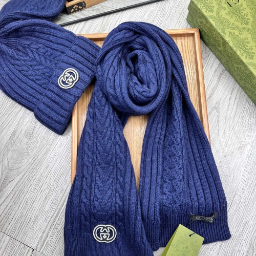 Replica Gucci Hat and Scarf  Set #1255435 $52.00 USD for Wholesale